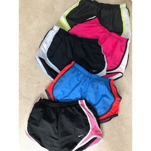 Nike shorts - 5 pairs, size small